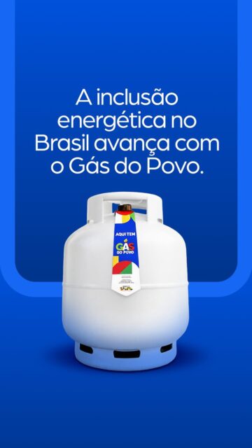 🇧🇷 O Gás do Brasil está em 100% dos municípios brasileiros levando segurança e garantia de qualidade.

E agora, com o Gás do Povo, mais de 15 milhões de famílias também vão ter em suas casas o melhor gás de cozinha do mundo!

#glp #sindigas #gásdobrasil